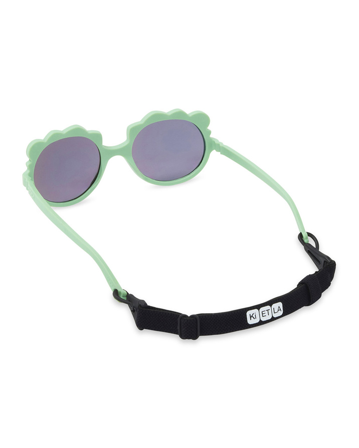 Lunettes de soleil bébé Lion 0-1 an Coloris sauge Ki Et La