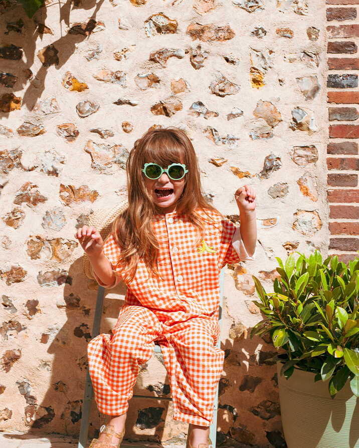Lunettes de soleil b&eacute;b&eacute; Lion 1-2 ans Coloris sauge  Ki Et La