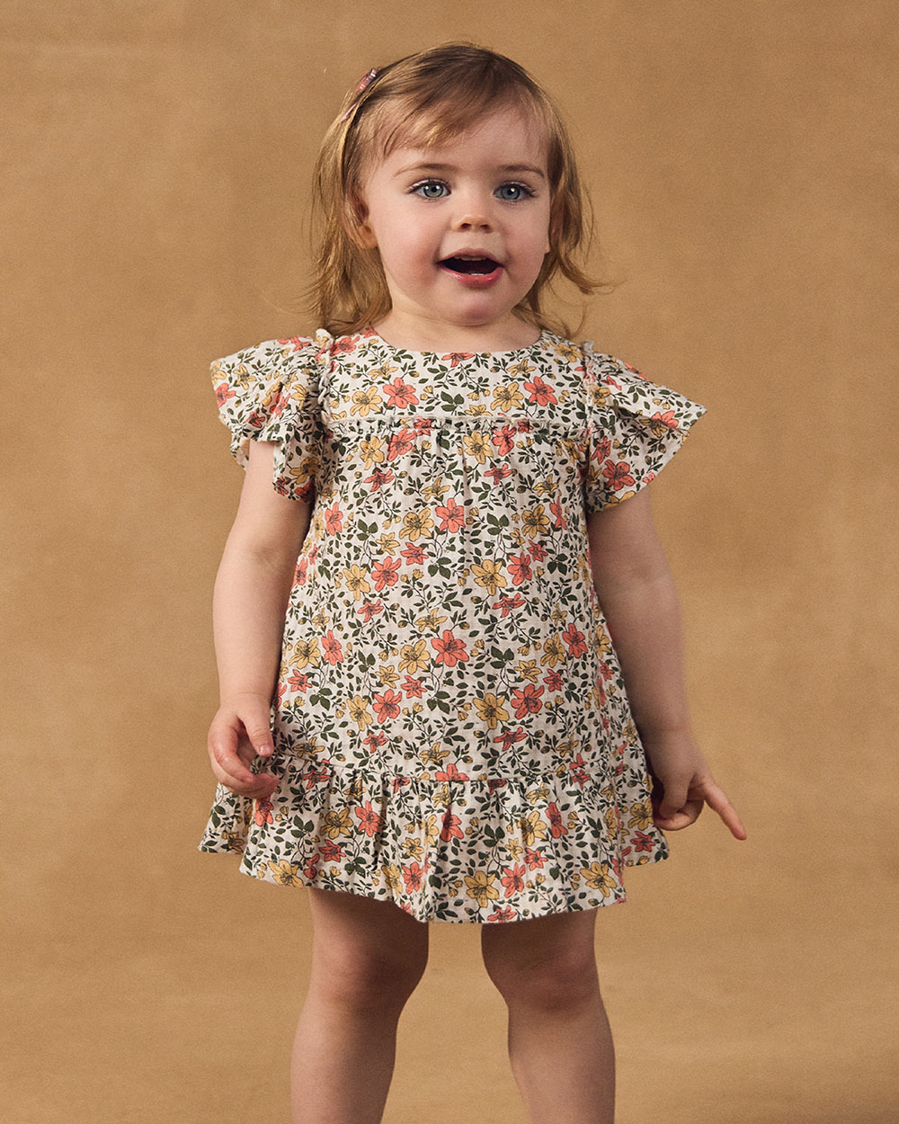 Robe et bloomer bébé fille Imprimé fleuri Sergent Major