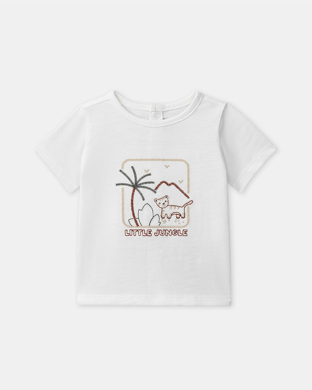 T-shirt imprimé jungle Coloris écru Sergent Major