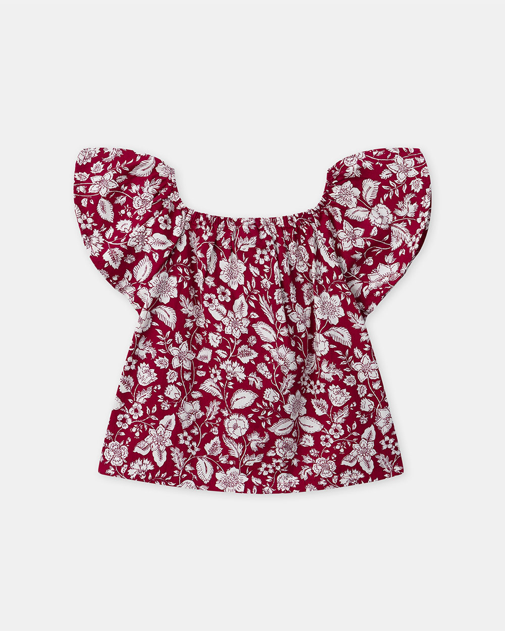 Ensemble blouse et short imprimé fleuri Coloris rose fuchsia Sergent Major