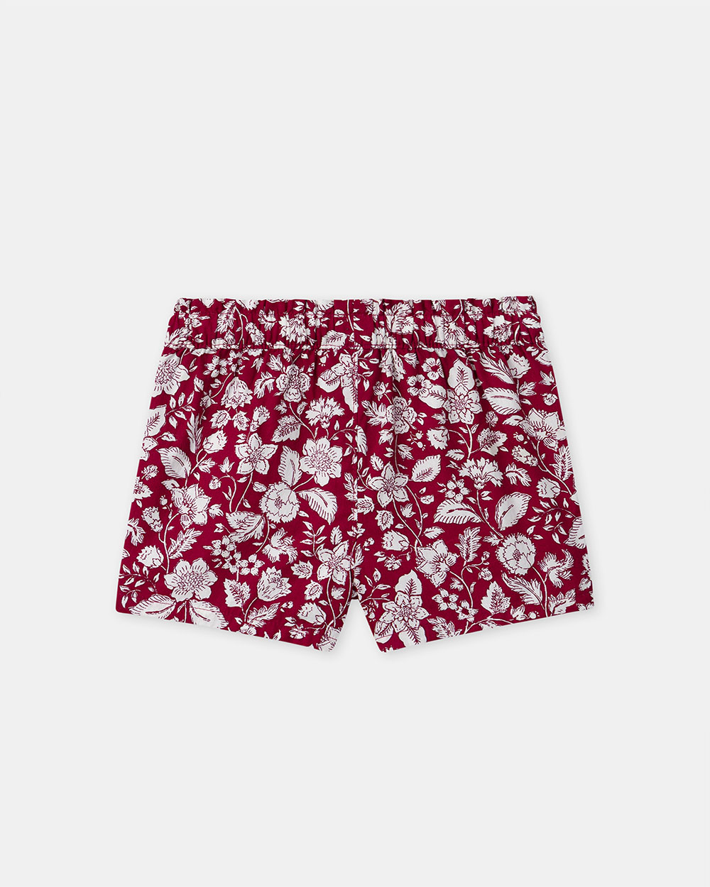 Ensemble blouse et short imprimé fleuri Coloris rose fuchsia Sergent Major
