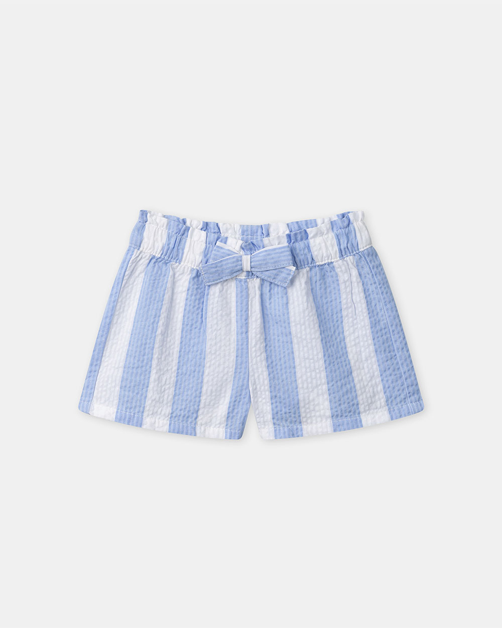 Ensemble d&eacute;bardeur et short &agrave; rayures Coloris bleu  Sergent Major