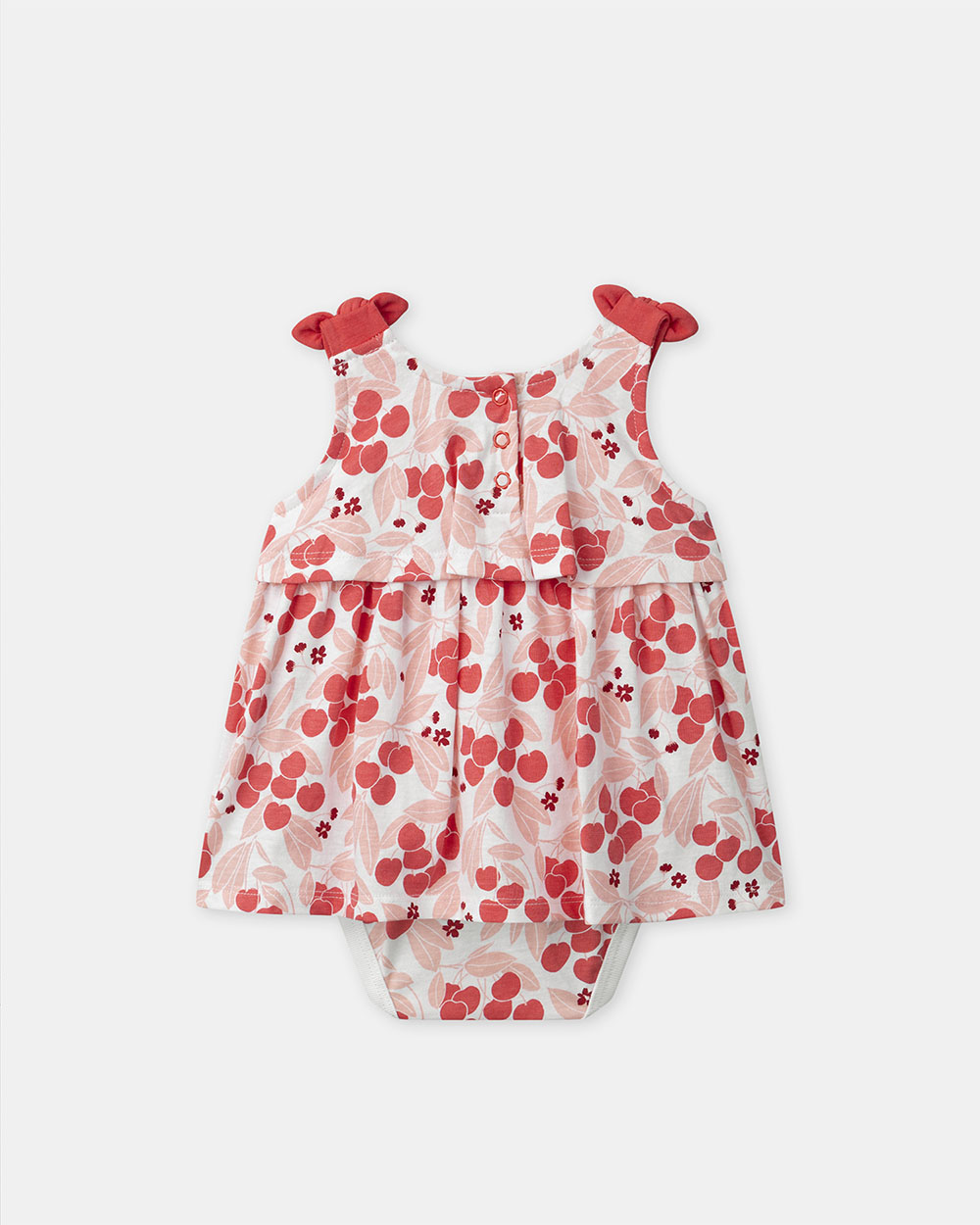 Robe body imprimée cerises Coloris rose Sergent Major