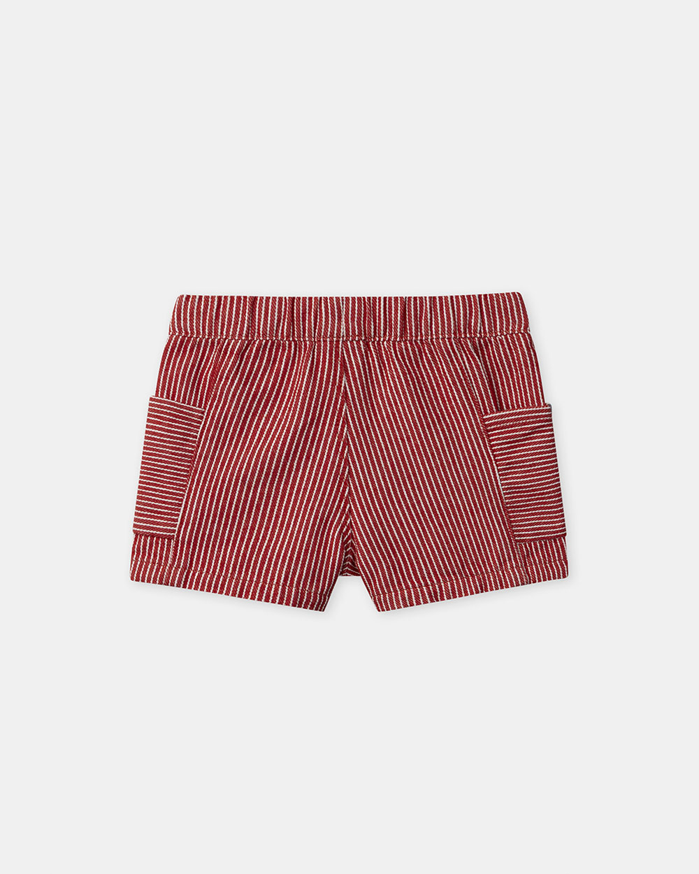Short à rayures Coloris rouge Sergent Major