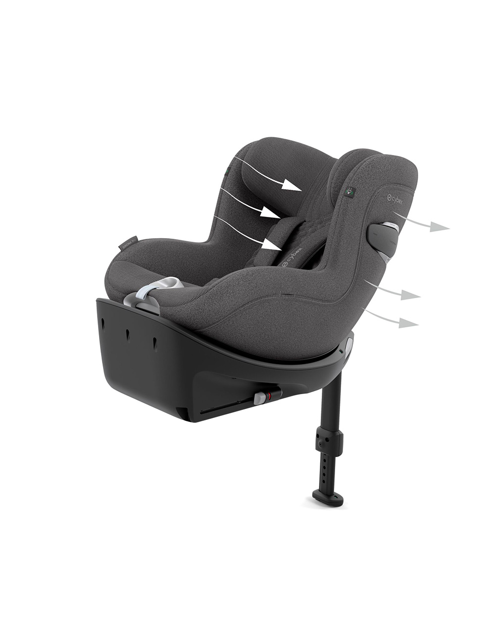 Si&egrave;ge Auto Sirona Ti Coloris mirage grey (Plus)  Cybex
