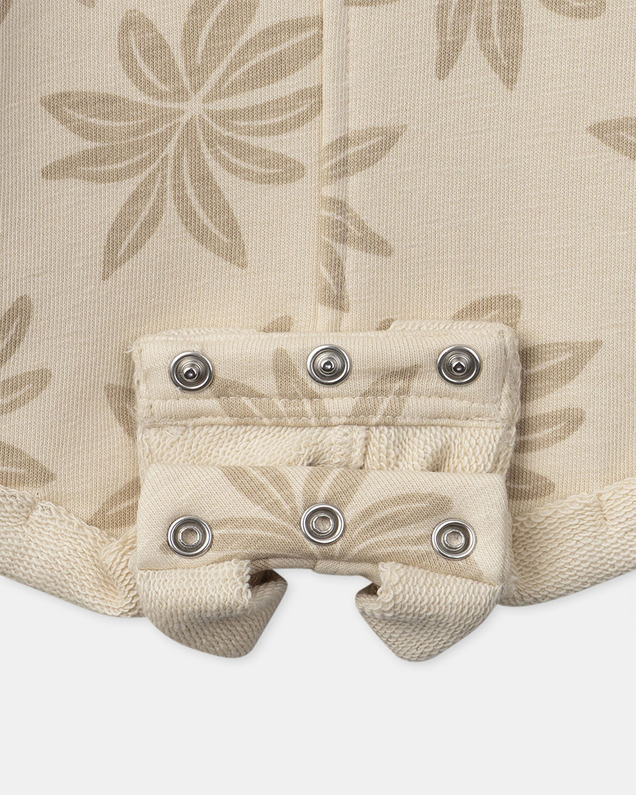 Salopette courte imprimé palmiers Coloris beige Sergent Major