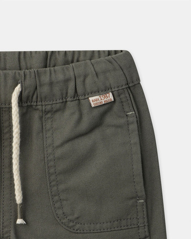 Short d'&eacute;t&eacute; en twill Coloris kaki  Sergent Major