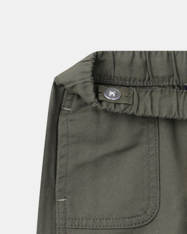 Short d'&eacute;t&eacute; en twill Coloris kaki  Sergent Major