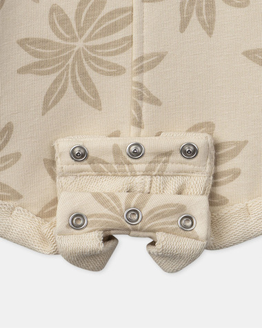 Salopette courte imprim&eacute; palmiers Coloris beige  Sergent Major