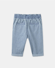 Pantalon en denim ajustable Coloris bleu Sergent Major