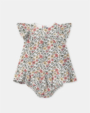 Robe et bloomer bébé fille Imprimé fleuri Sergent Major