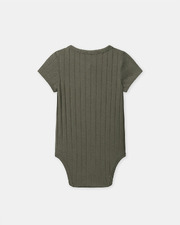 Body c&ocirc;tel&eacute; brod&eacute; little jungle Coloris vert  Sergent Major