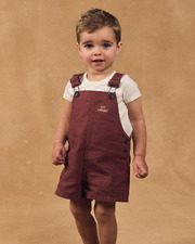 Salopette courte petit aventurier Coloris marron Sergent Major