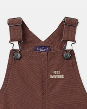 Salopette courte petit aventurier Coloris marron Sergent Major
