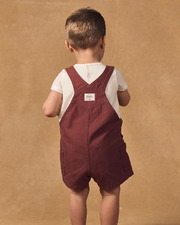 Salopette courte petit aventurier Coloris marron Sergent Major