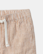 Short confortables à rayures Coloris orange Sergent Major