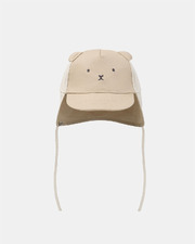 Casquette cache-nuque ourson Coloris beige  Sergent Major