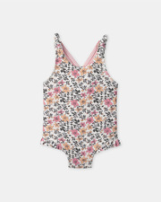 Maillot de bain une pièce réversible imprimé fleuri ou rayé Coloris rose Sergent Major