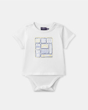 Body t-shirt imprimé mer Coloris écru Sergent Major