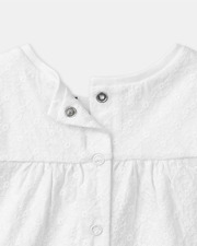 Blouse manches courtes à broderies Coloris écru Sergent Major