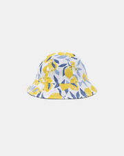 Chapeau r&eacute;versible citrons ou denim Coloris bleu  Sergent Major