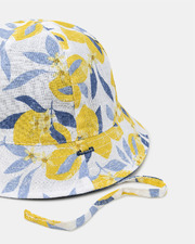 Chapeau r&eacute;versible citrons ou denim Coloris bleu  Sergent Major