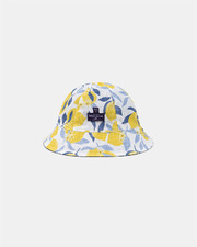 Chapeau r&eacute;versible citrons ou denim Coloris bleu  Sergent Major