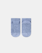 Chaussettes basses jacquard crabe Coloris bleu pastel Sergent Major