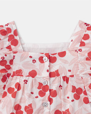 Blouse imprimée cerises Coloris rose Sergent Major