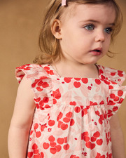 Blouse imprimée cerises Coloris rose Sergent Major