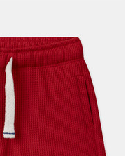 Ensemble t-shirt à rayures et short rouge Coloris rouge Sergent Major