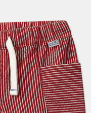 Short à rayures Coloris rouge Sergent Major