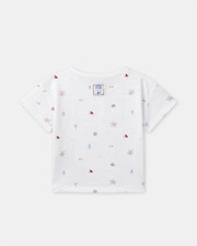 T-shirt imprimé marin et animaux Coloris écru Sergent Major
