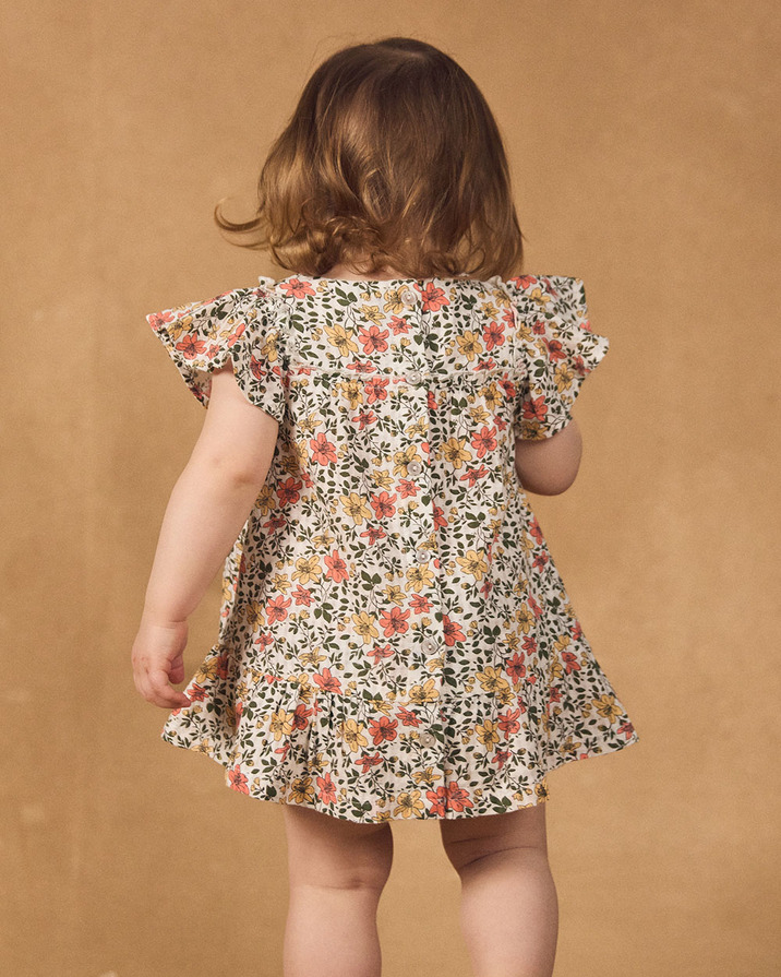 Robe et bloomer bébé fille Imprimé fleuri Sergent Major