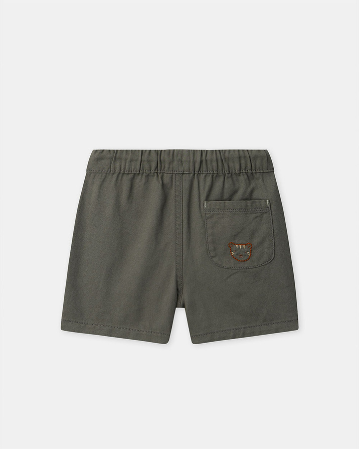 Short d'été en twill Coloris kaki Sergent Major