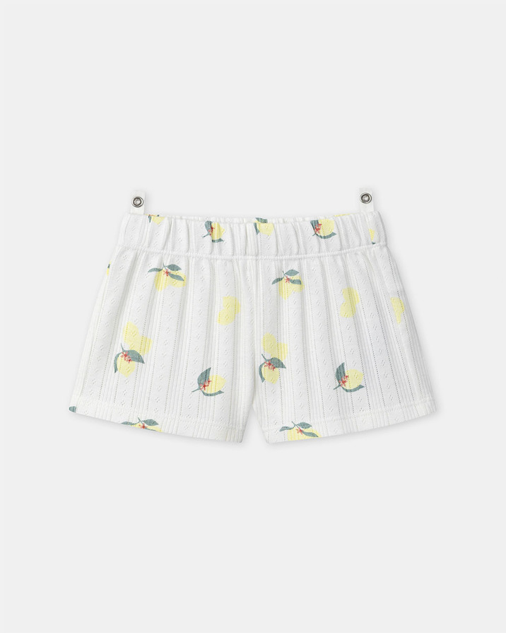 Pyjama deux pièces imprimé citrons Coloris écru Sergent Major