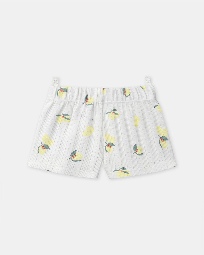 Pyjama deux pièces imprimé citrons Coloris écru Sergent Major