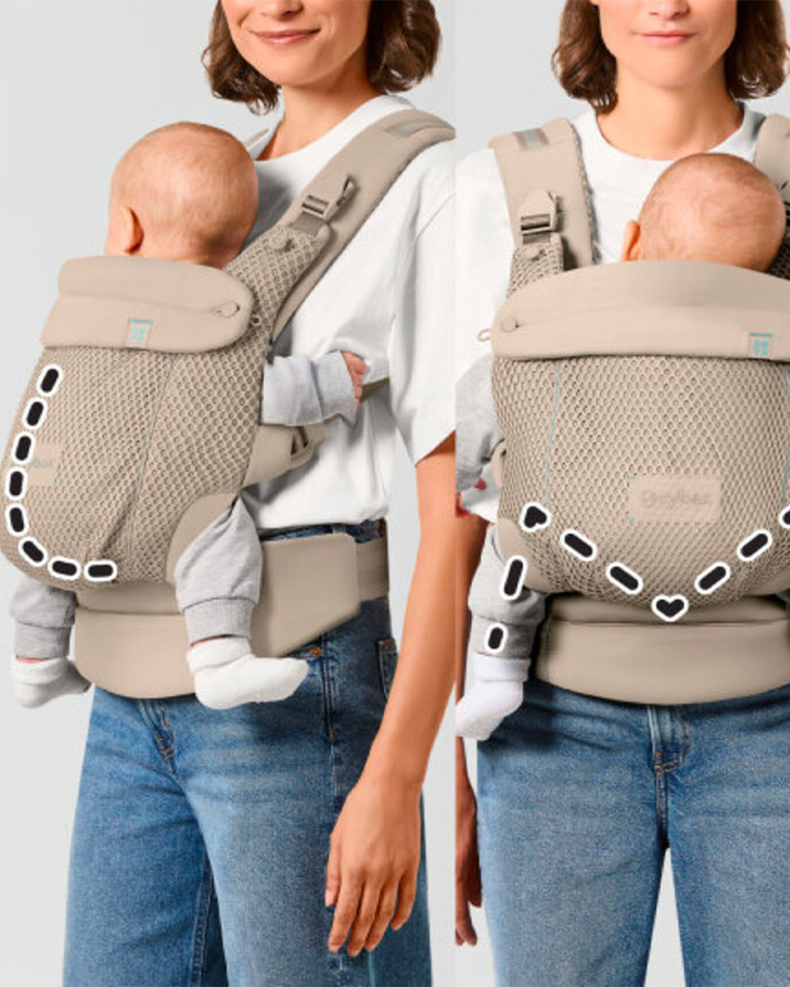 Porte-bébé Amya Coloris fog grey Cybex