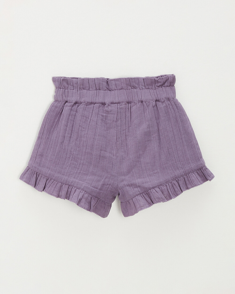 Short en gaze de coton Coloris violet Natalys