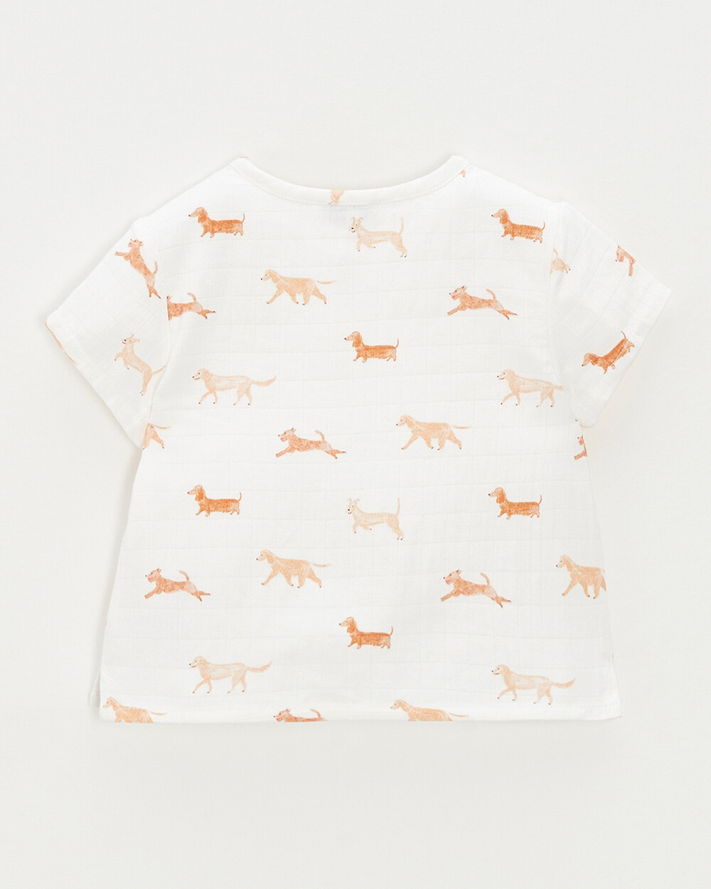 Chemise manches courtes Imprimé chiens Natalys