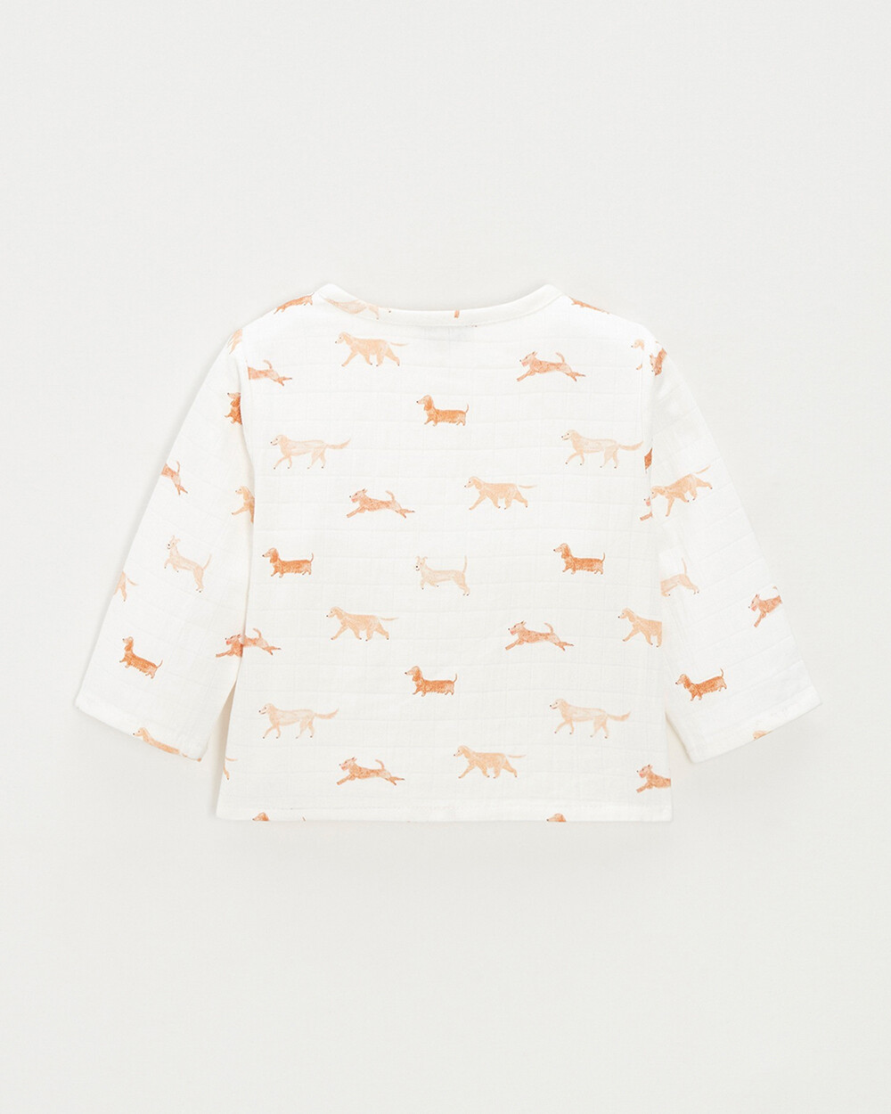 Chemise en gaze de coton Imprimé chiens Natalys