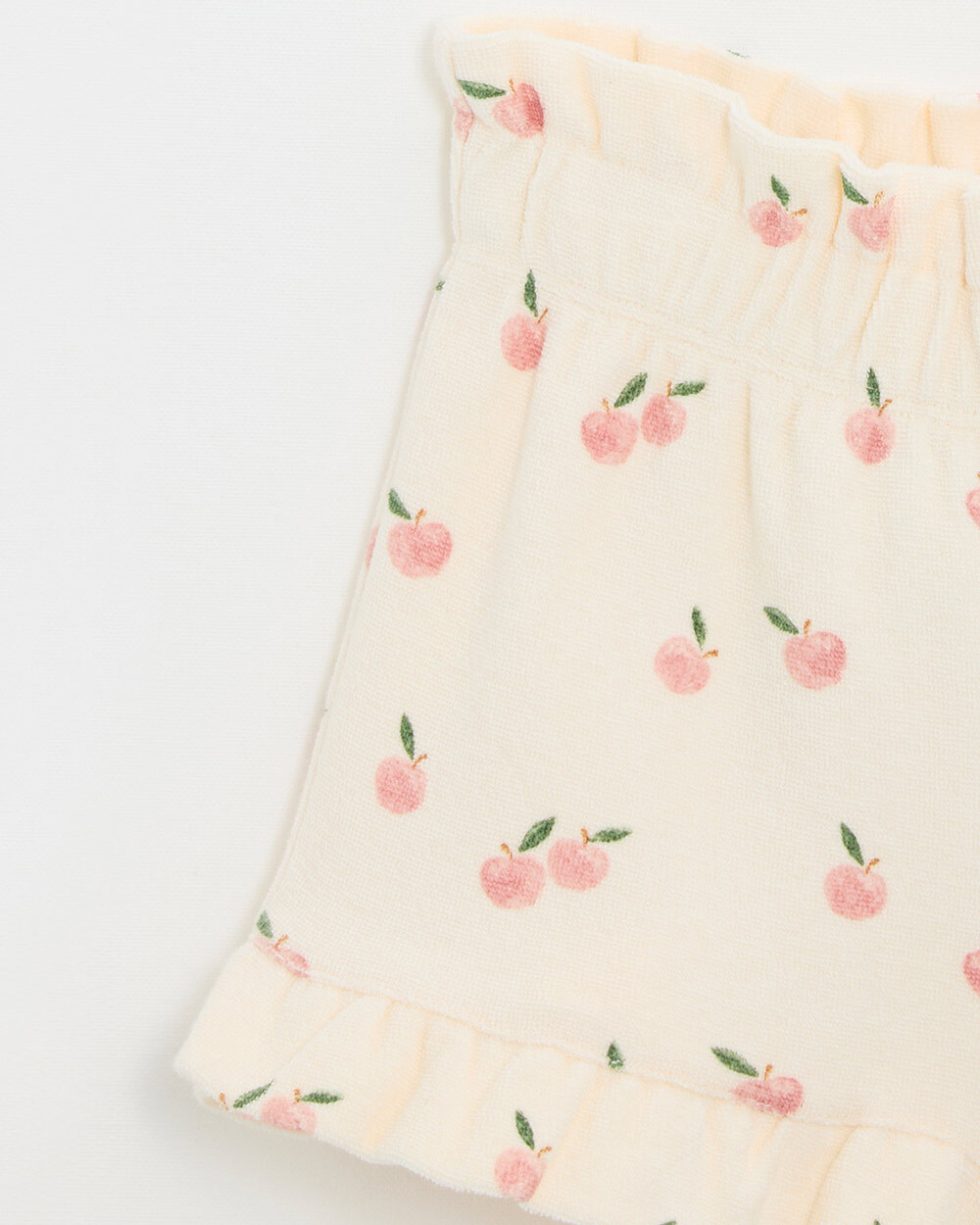 Pyjama 2 pièces enfant en éponge Imprimé pommes Natalys
