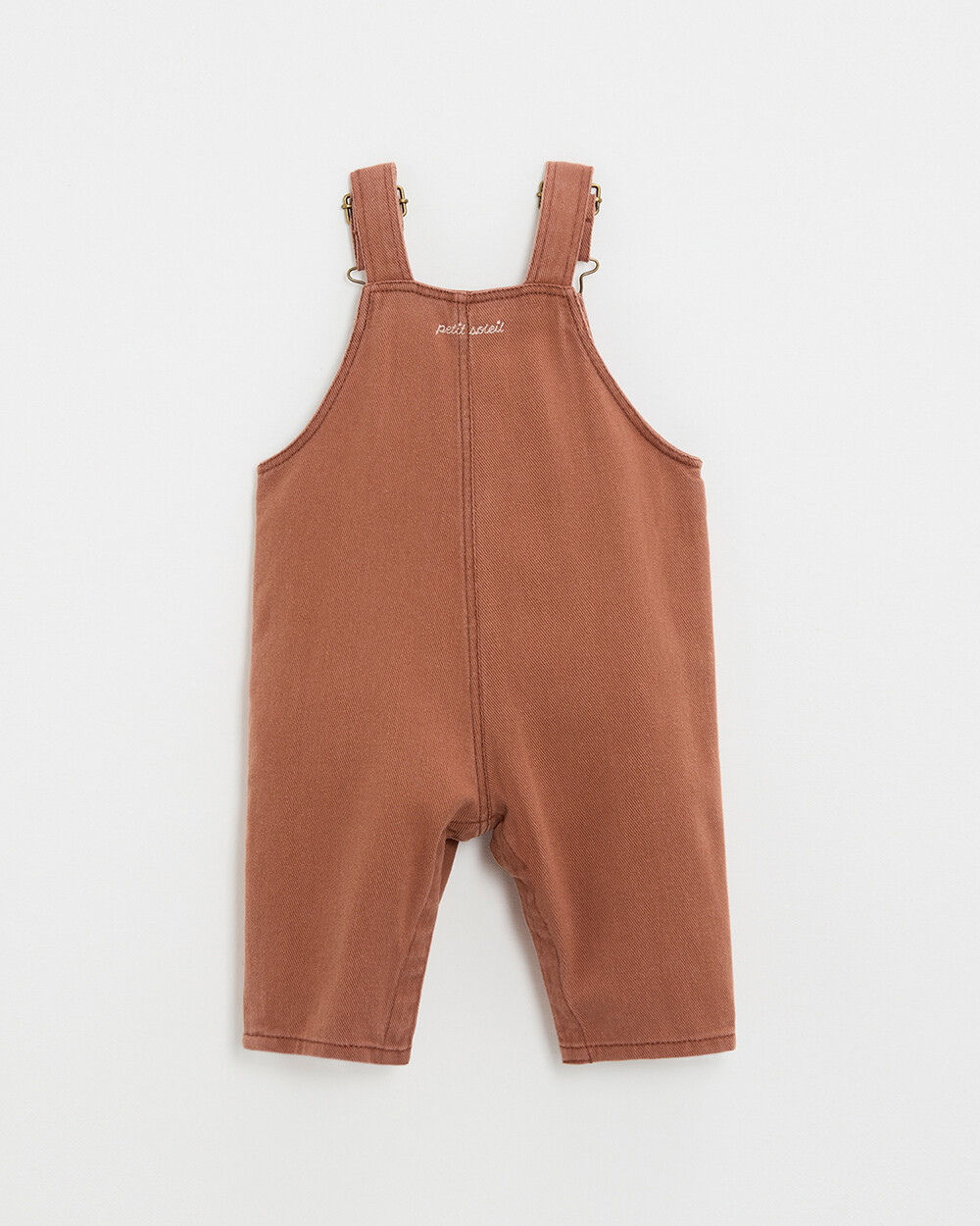 Salopette longue en twill Coloris rouille Natalys
