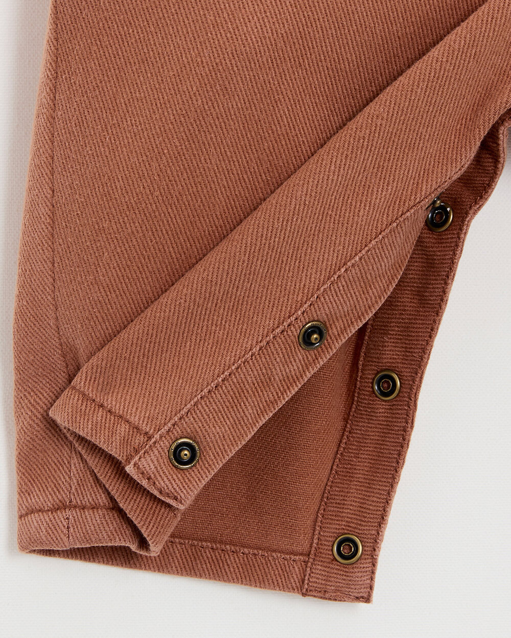 Salopette longue en twill Coloris rouille Natalys