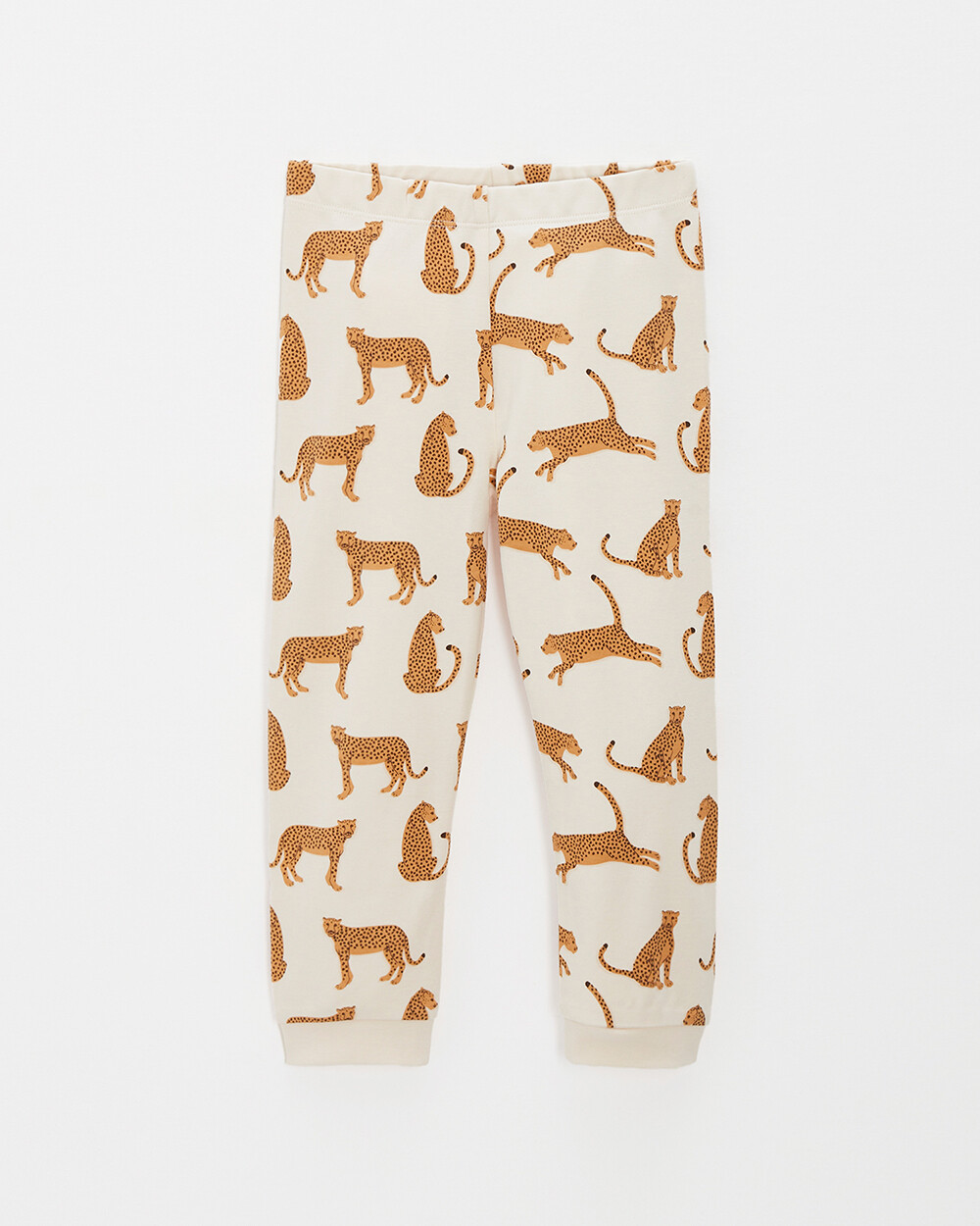 Pyjama 2 pièces enfant léger en coton Imprimé léopards Natalys