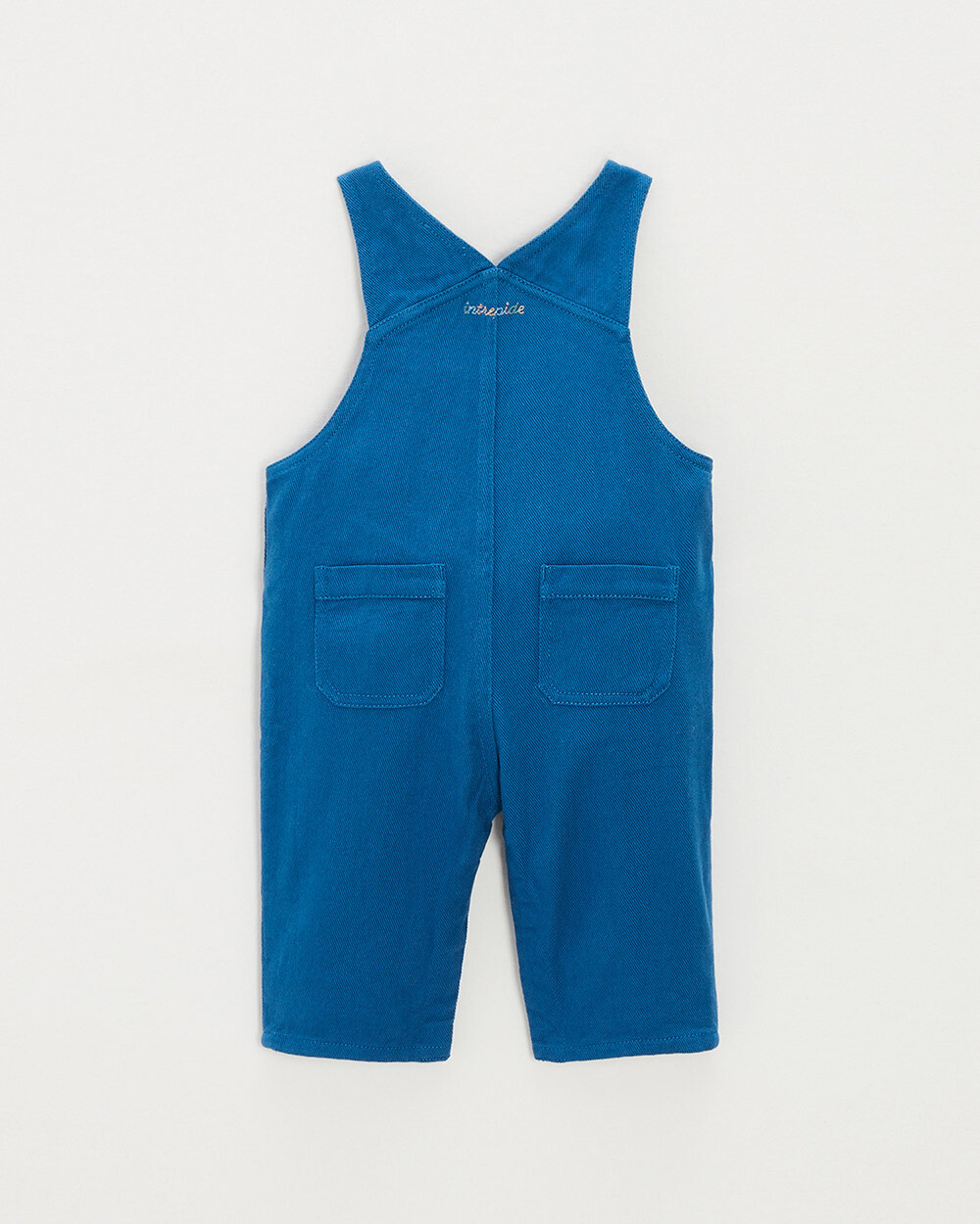 Salopette longue en twill Coloris bleu Natalys
