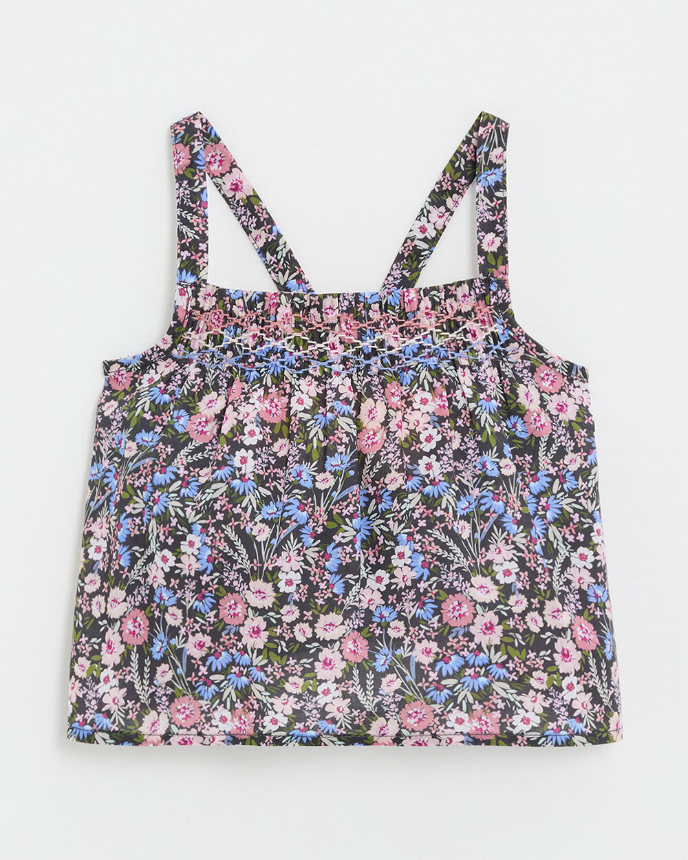 Blouse en tissu Liberty Imprim&eacute; fleurs  Natalys