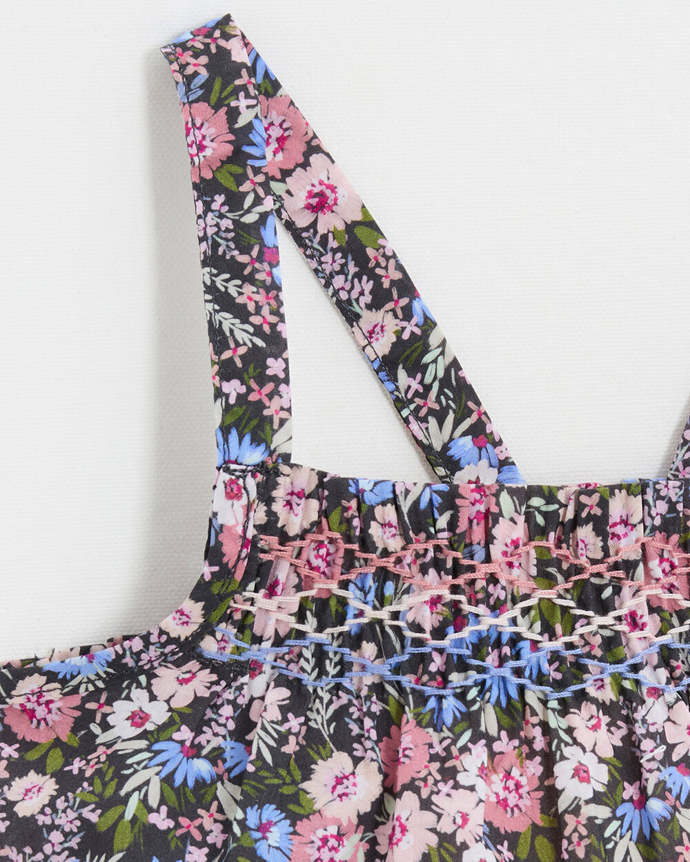 Blouse en tissu Liberty Imprim&eacute; fleurs  Natalys