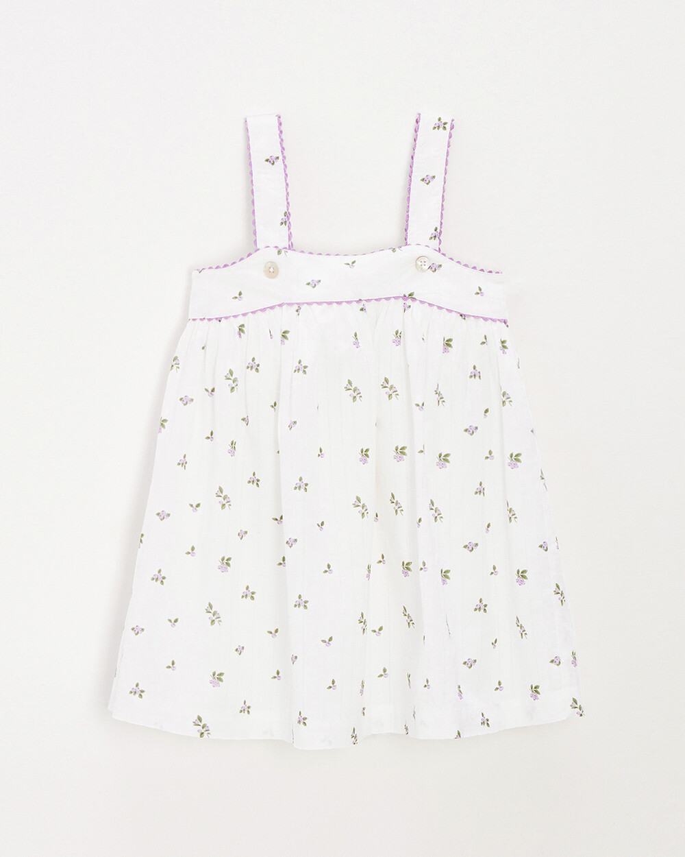 Robe enfant sans manches Imprimé myrtilles Natalys